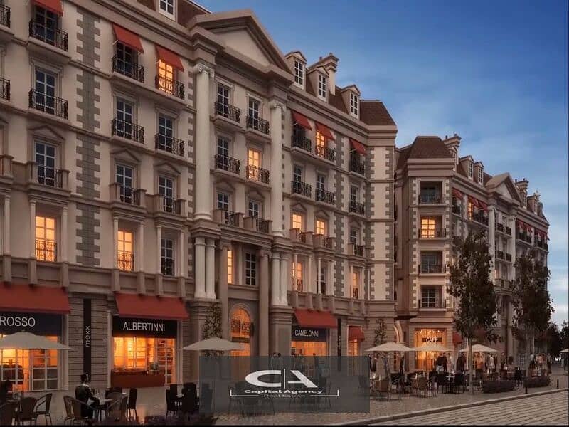 Your apartment in R5 in the heart of the Administrative Capital Fully finished, built in the French style Ready to move 5% down payment 1