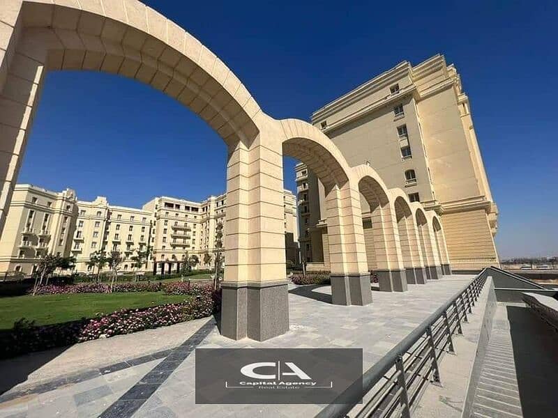 Your apartment in R5 in the heart of the Administrative Capital Fully finished, built in the French style Ready to move 5% down payment 11