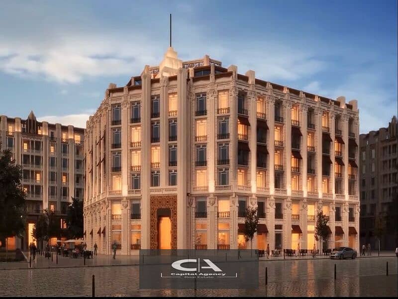 Your apartment in R5 in the heart of the Administrative Capital Fully finished, built in the French style Ready to move 5% down payment 19