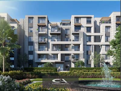 Two-room apartment for sale with only 5% down payment In the heart of October in Badya Palm Hills Compound View on the landscape | Installments