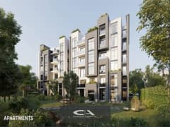 Apartment for sale in Ivoire East Compound in the heart of Fifth Settlement | With only 5% down payment Wall in wall with Hyde Park * Ivoire East *