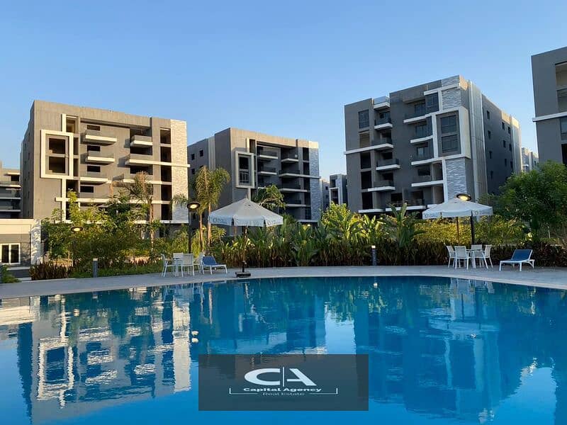 With only 10% down payment, a 3-room apartment for sale with Ready To Move  in the heart of October in Sun Capital Compound | Special 40% cash dis 20