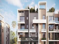 Duplex with garden with only 10% down payment Ultra super luxury finished in Reportage Compound with a 5% discount on the unit price Receipt of one ye