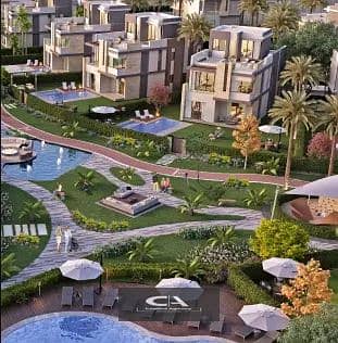 Own an apartment in a 44-m. garden with a 5% down payment over the longest equal payment period & a 23% discount on cash in Garden Lakes - Hyde Park