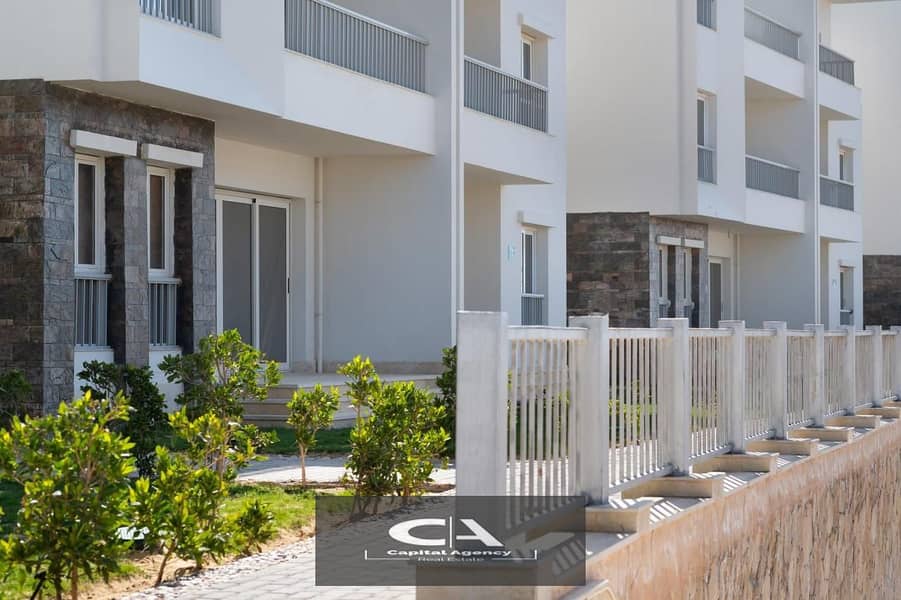 Own a chalet without a down payment for the first time in Ras El Hekma with the longest payment period with a25% discount on cash in Sea View finished 5