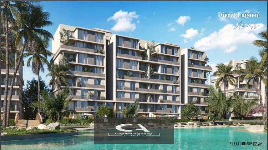 Own an apartment with ready to move with a 5% down payment for a limited period with Misr Italia with a 30% discount on cash in the Administrativ 1