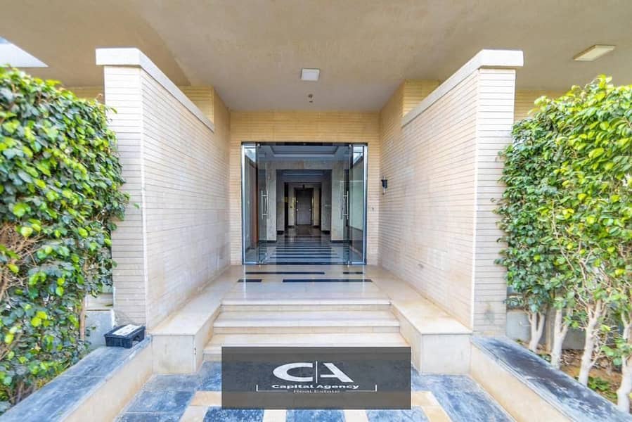 Own an apartment in equal installments ready to move with garden 70m,in the heart of the Fifth Settlement_Prime location _37%cash discount in Galleria 4