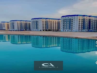 Apartment 185 meters with immediate receipt in New Alamein in the Latin Quarter Fully finished View directly on the sea Only 5% down payment * Latin D