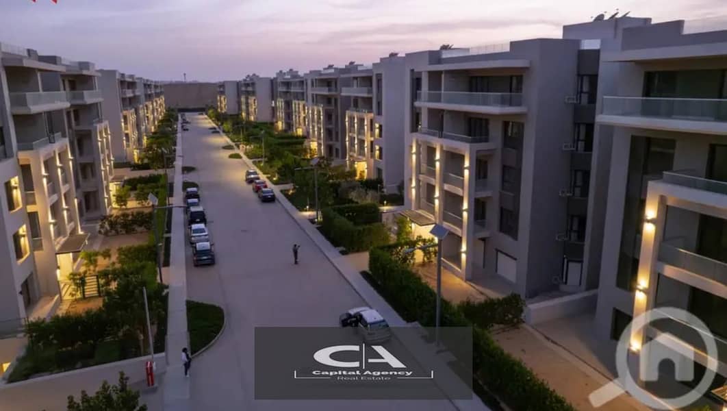 Apartment for sale in the heart of Sheikh Zayed, fully finished, one year delivery _ with down payment and equal installments in Bliss Gate 5