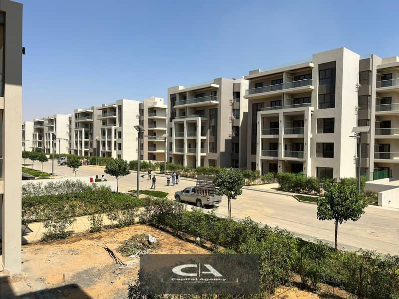 Apartment for sale in Garden 60 meters fully finished, delivery in one year in the heart of Sheikh Zayed -with a down payment and equal in Bliss Gate 3