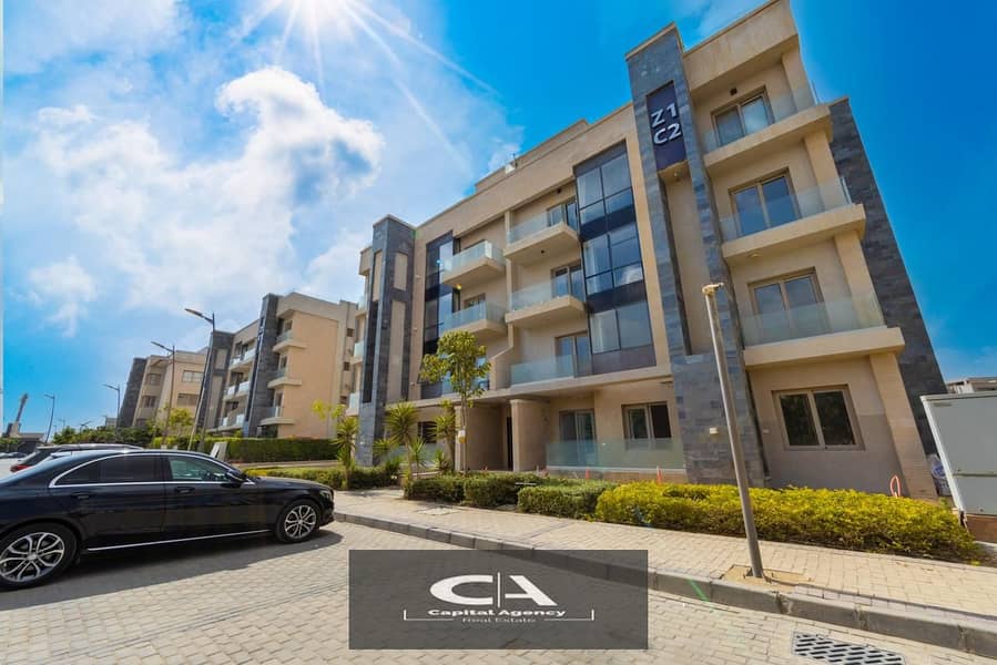 Opportunity for a ready-to-move-in penthouse with a private roof 152 m. , with equal installments in the Fifth Settlement_37% cash discount in Galleria 5