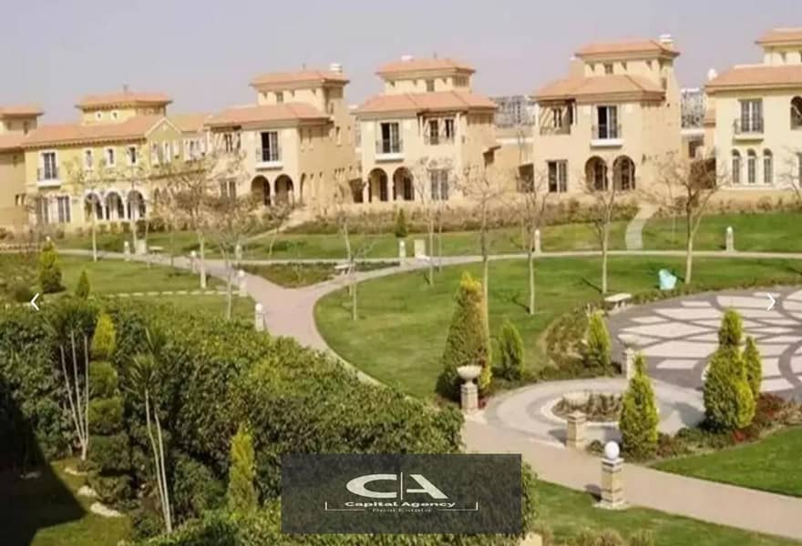 Own apartment with a private roof _ 5% down payment in the Fifth Settlement_ Lagoon View in Greens in New Cairo from Hyde Park - Greens Residence 0