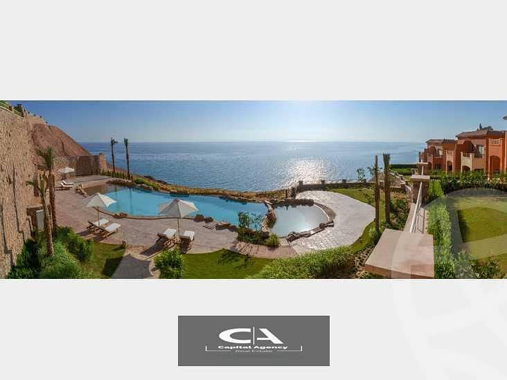 With a down payment of 400 thousand own a 2bedroom chalet in the heart of Ain Sokhna & a 27% discount on cash_ overlooking the sea in_ TELAL EL SOKHNA 4