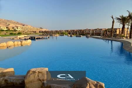 Own a fully finished chalet with a 5% down payment and a 27% discount on cash in the heart of Ain Sokhna overlooking the sea in | TELAL EL SOKHNA