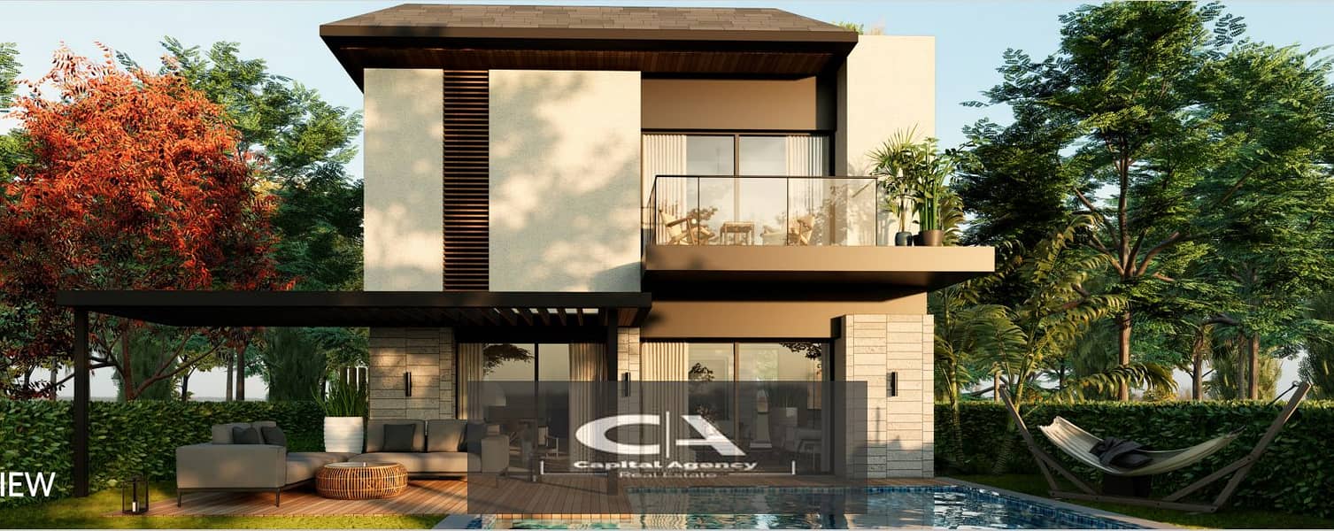 With only 5% down payment book at Launch Telal East in the heart of the Fifth Settlement _With a distinctive view directly on the lagoon * Telal East* 2