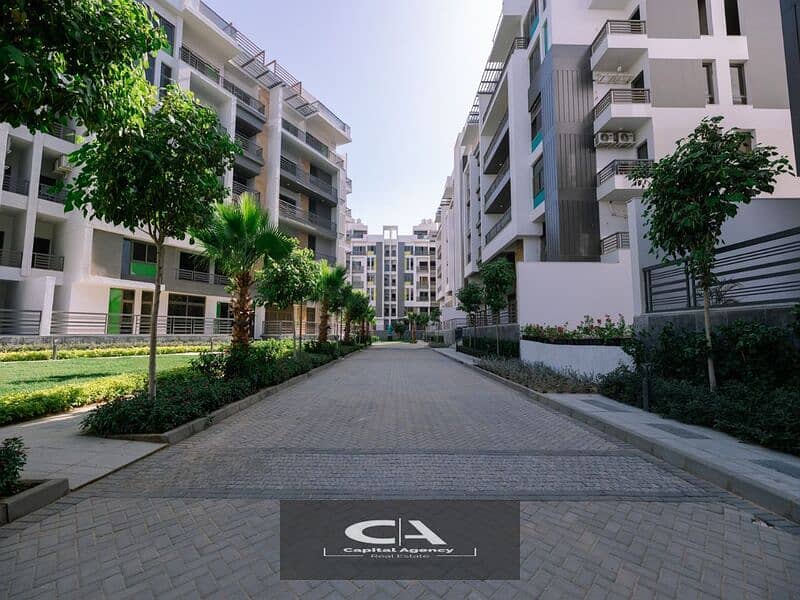 Apartment for sale in the Fifth Settlement with a 30% cash discount in Golden Square - Icon Gardens Compound | 15% down payment * Icon Gardens * 2