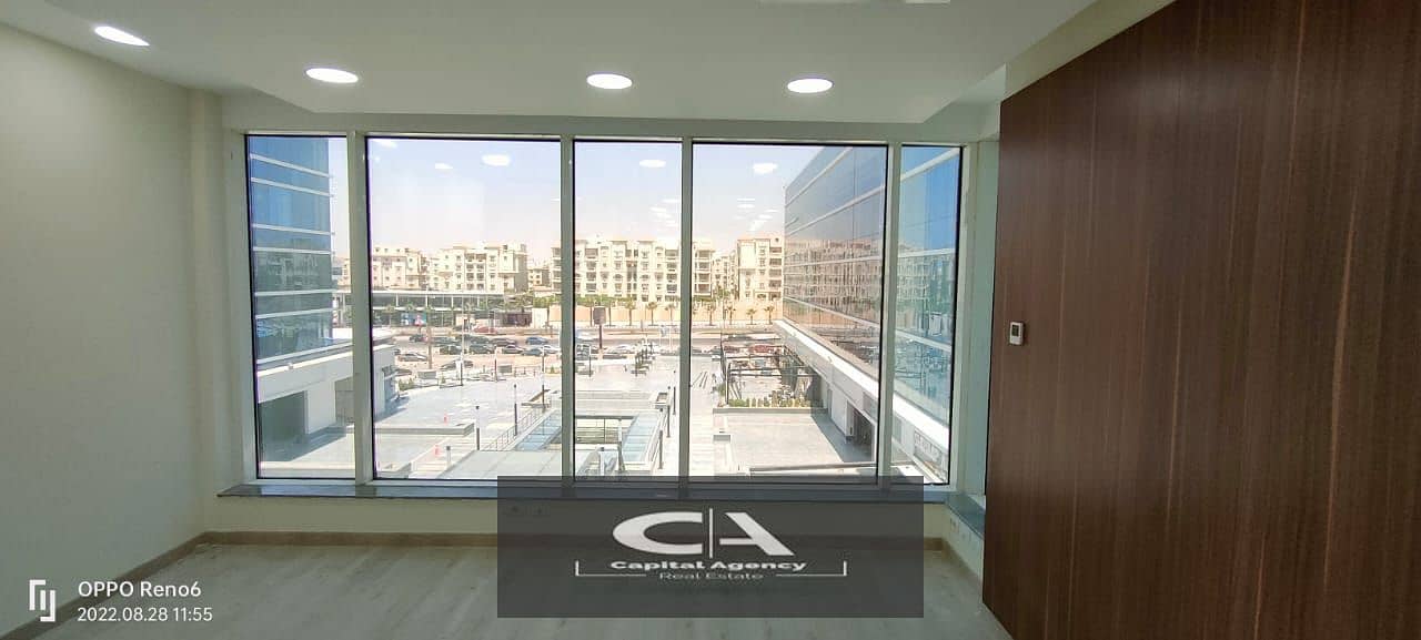 fully finished admin office 55m with Ac's for rent in trivium - New Cairo 1