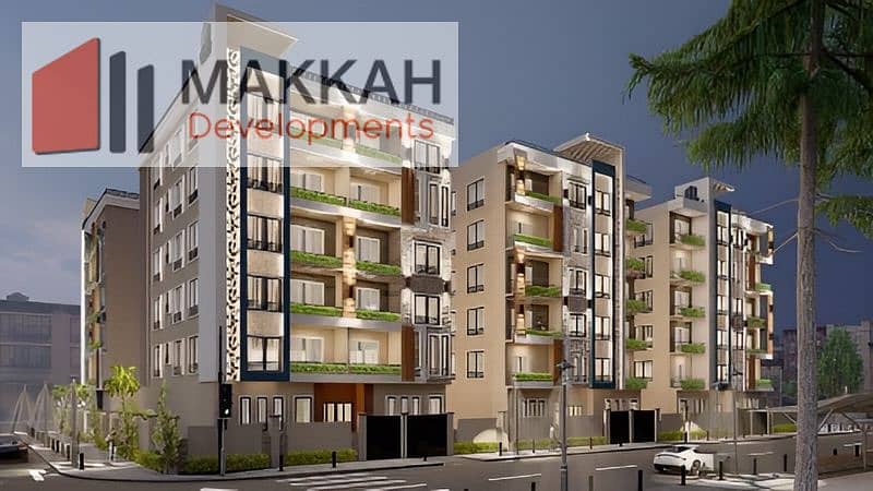 Apartment with an area of 155 square meters, featuring 3 bedrooms and 2 bathrooms, available in the Makkah Mini Compound. 1