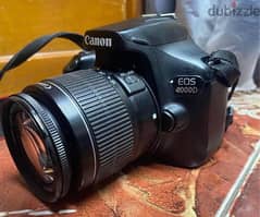 Canon 4000d 18-55MM lens 0