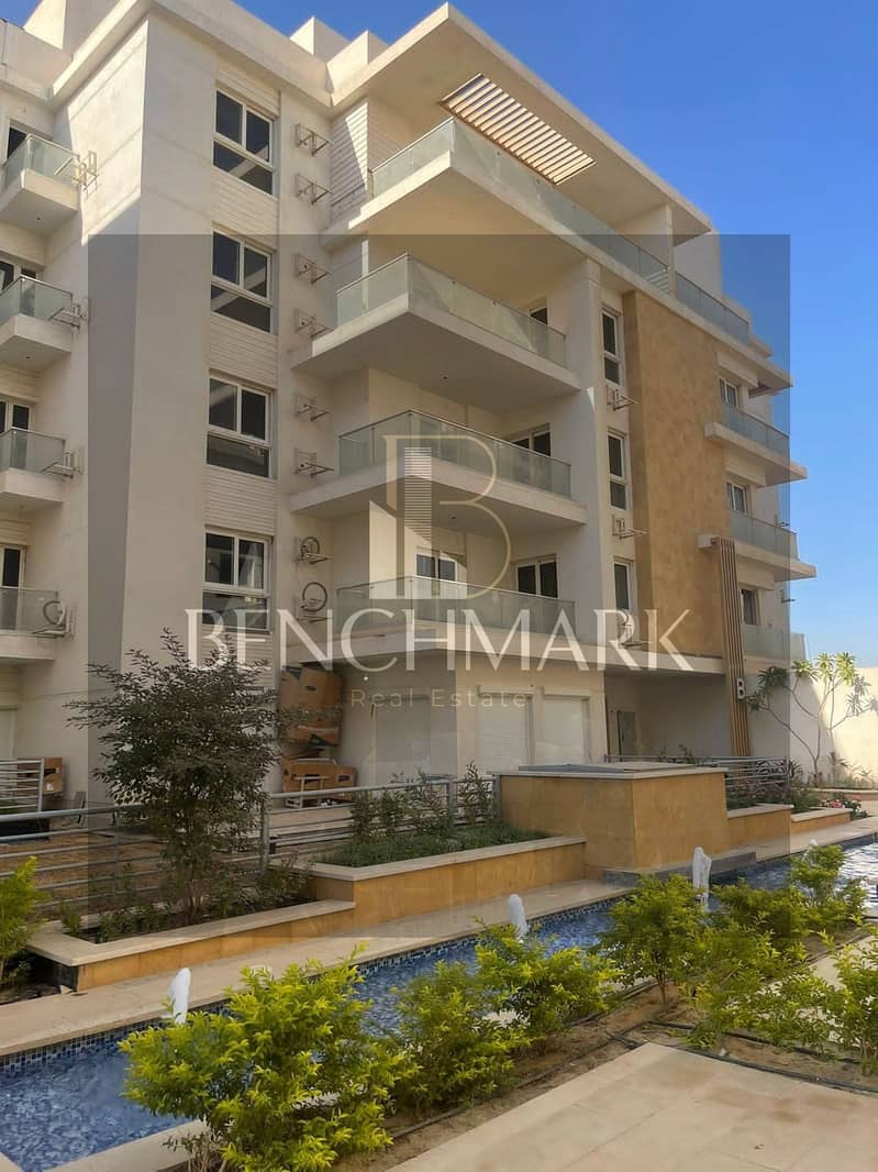 Apartment Corner for sale 160 m Mountain View iCity October Club Park Compound next to Mall of Arabia and Sheikh Zayed entrance 0