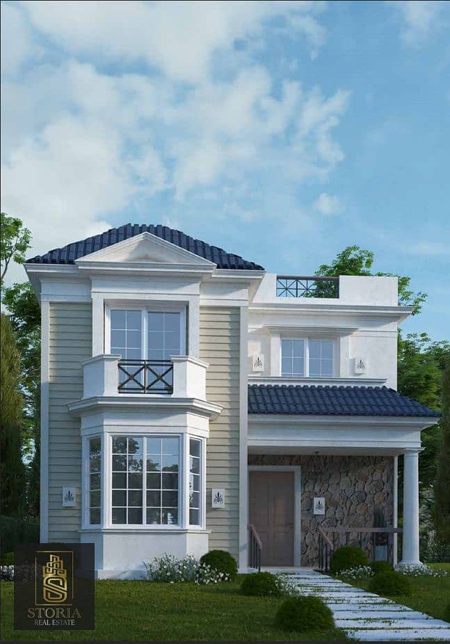 With a down payment of only 900 thousand, I own a garden villa in the Kingsway project, the newest Mountain View project in October City, “installment 4