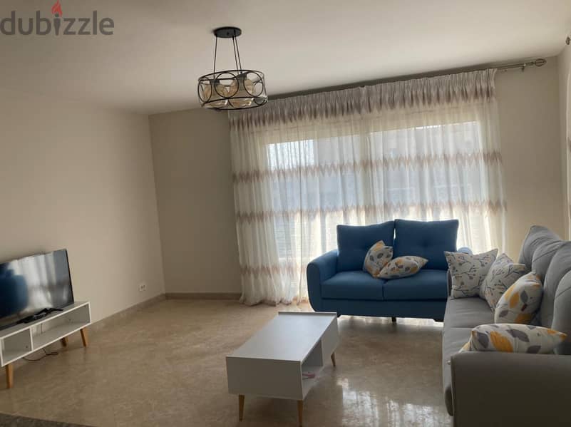 Furnished apartment rent at New Giza شقة للإيجار بالفرش في نيو جيزة 4