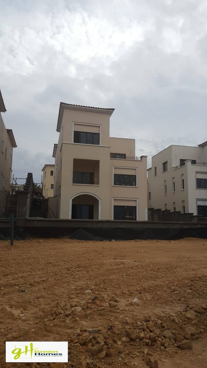 Fully Finished standalone at Uptown Cairo immediate delivery with good price and view 0