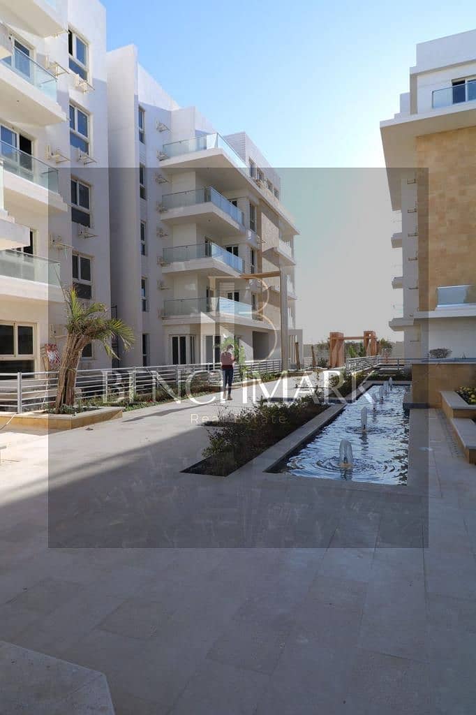 Garden Apartment Corner for sale 190 m Mountain View iCity October Club Park Compound next to Mall of Arabia and Sheikh Zayed entrance 9