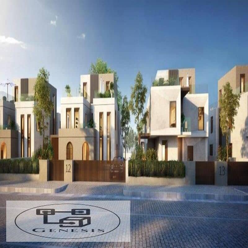 own a twin house in Sodic East Compound, located in the heart of El Shorouk City, with ultra-super-luxe finishing. 15