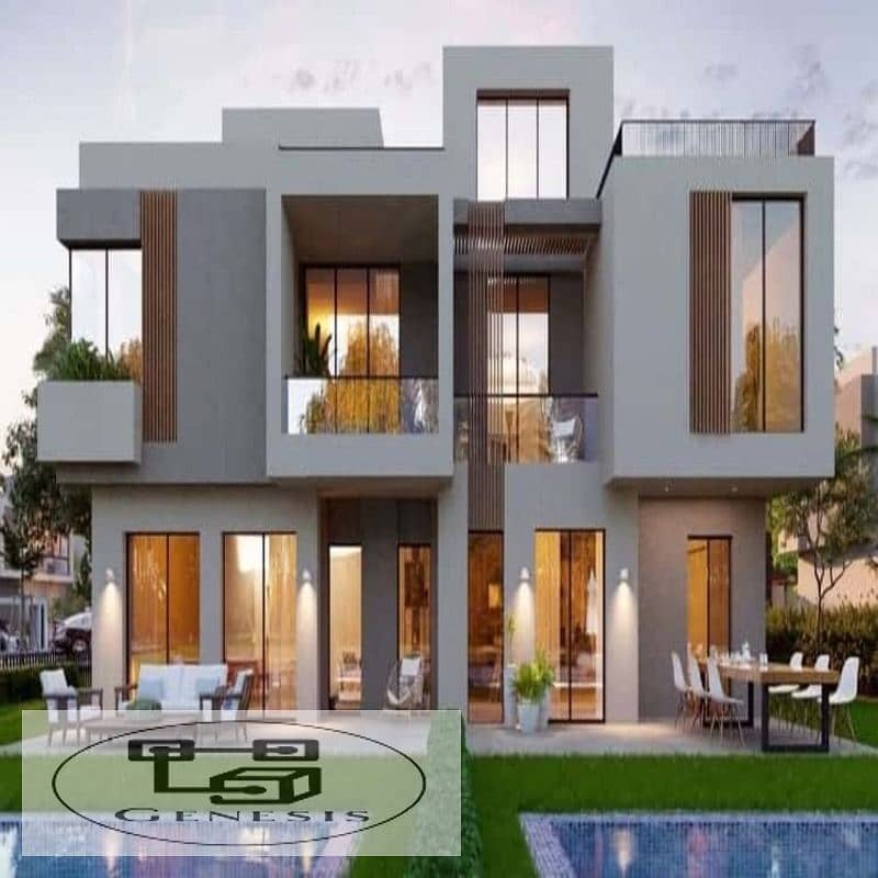 own a twin house in Sodic East Compound, located in the heart of El Shorouk City, with ultra-super-luxe finishing. 19