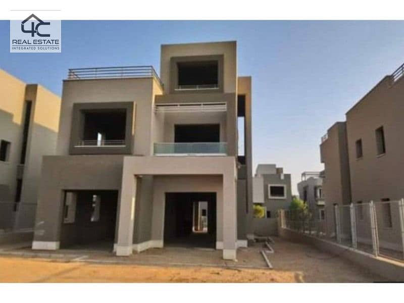 Standalone type M 256m  For sale in palm hills New cairo Very prime location View landscape ready to move 14