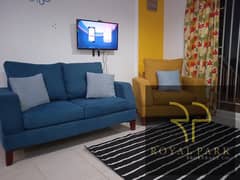 for rent fully fine furnished . . 2 beds. . garden view. . first hand 0