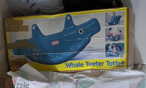 Little tikes Whale Teeter Totter