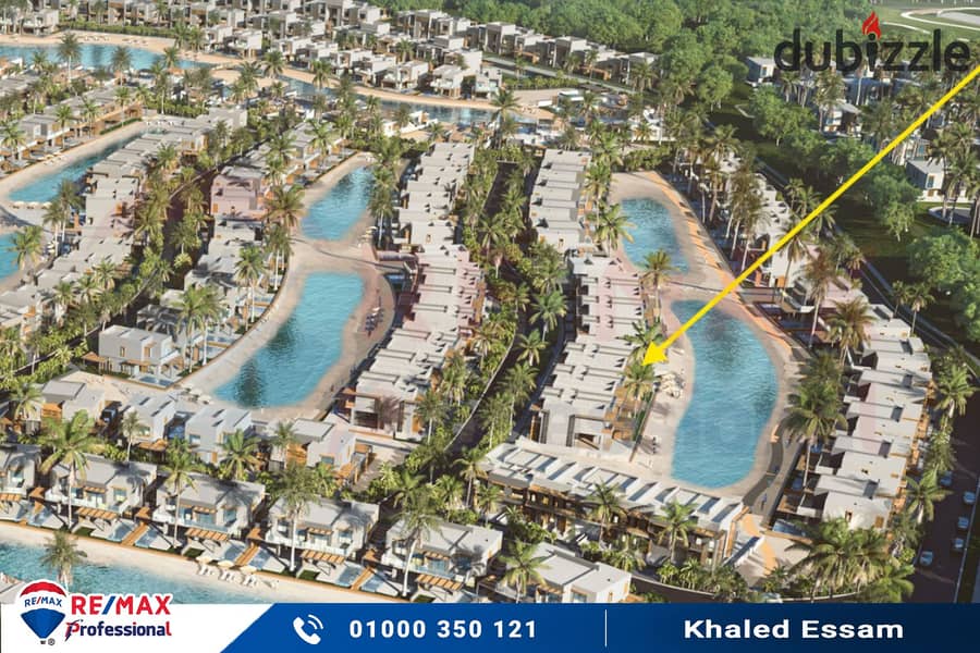 Receive your chalet with a fully finished private garden directly on the lagoon in the heart of Ras El Hekma 11