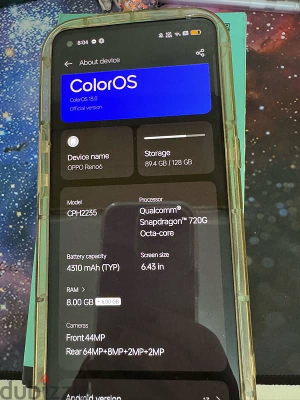 oppo Reno 6 for sale   mobile sale 1