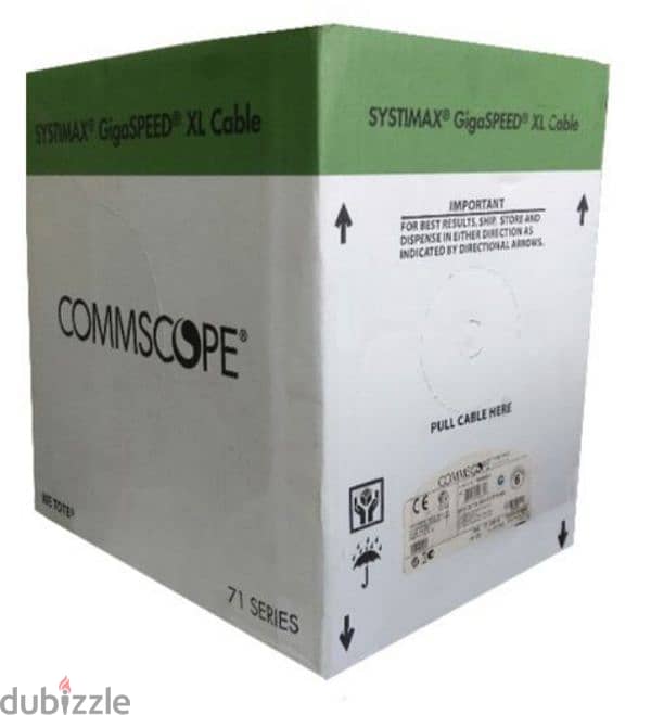 commscope Ethernet cable cat6 USA 305m 1