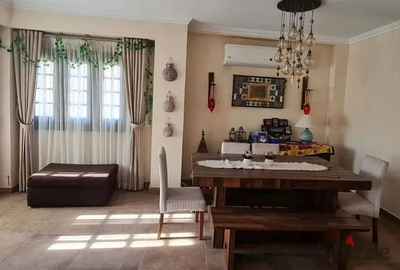 Furnished apartment for rent in Al Narges Buildings in Fifth Settlement 3