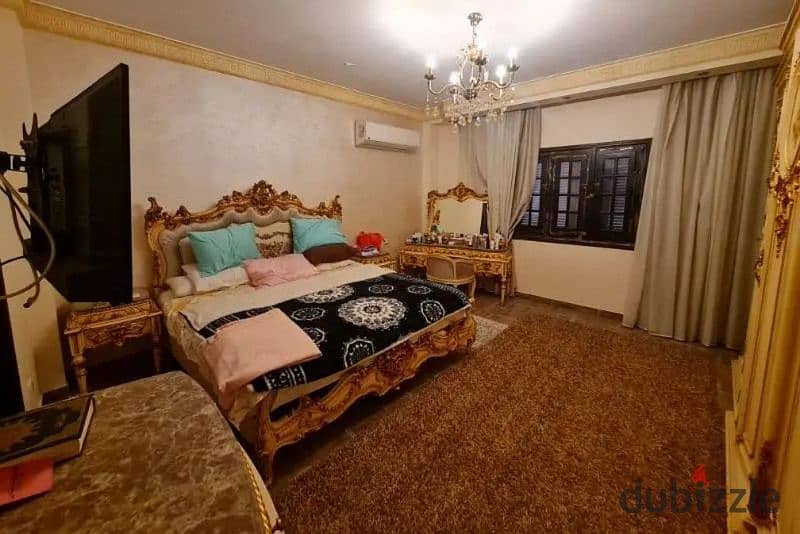 Furnished apartment for rent in Al Narges Buildings in Fifth Settlement 8