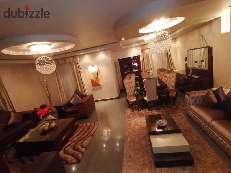 Furnished apartment for rent in Al Yasmine, 4 villas in the First Settlement 0