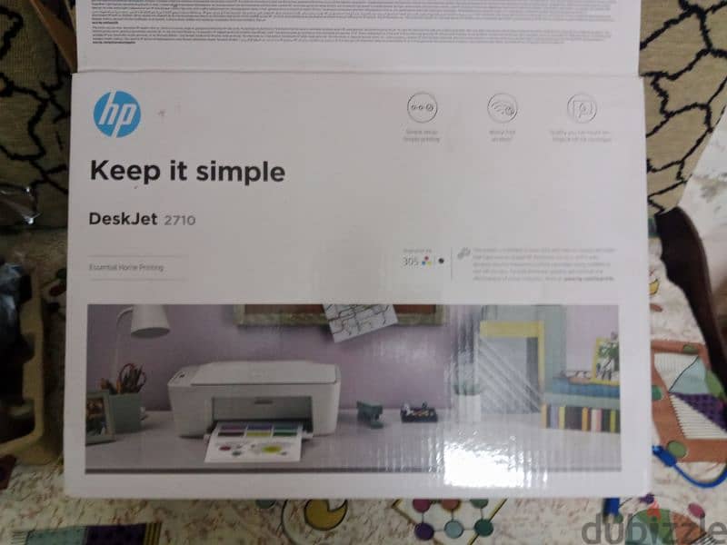 طباعة HP deskiet 2710 1