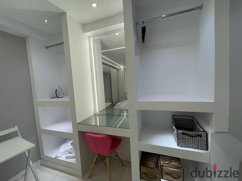 Ultra super luxury furnished studio apartment for rent in the Fifth District, close to services - Fifth Settlement 1