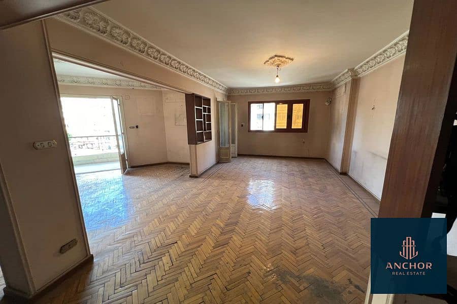 Ready to move Apartment For Sale In Front of METRO in Main Al Tahrir Street El Dokki Very Suitable for Investment or Housing 2