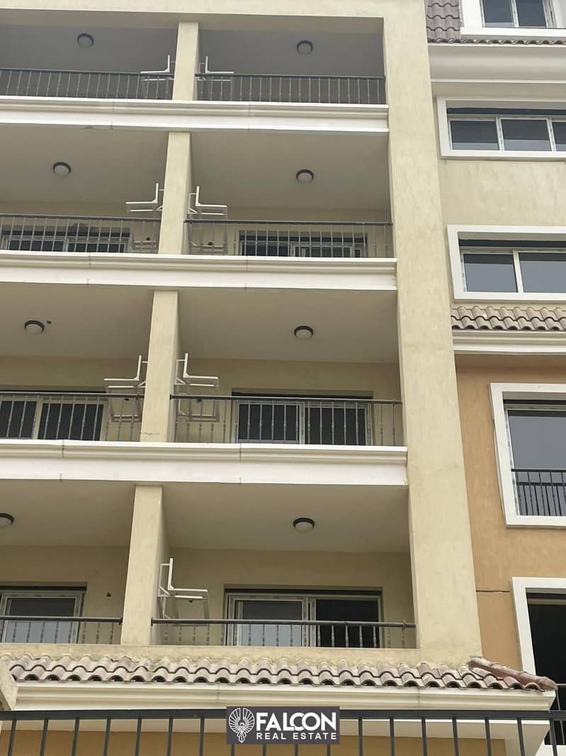 For sale, an apartment of 132 square meters, 3 rooms, with a 42% discount for cash, on the Suez Road, Sur in Sur, with Madinaty, in installments 2