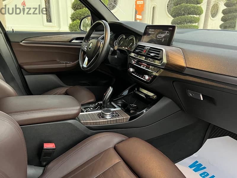 bmw x3 2019 بحالة الزيرو فابريكا بالكامل 4