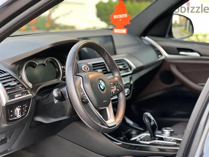 bmw x3 2019 بحالة الزيرو فابريكا بالكامل 9