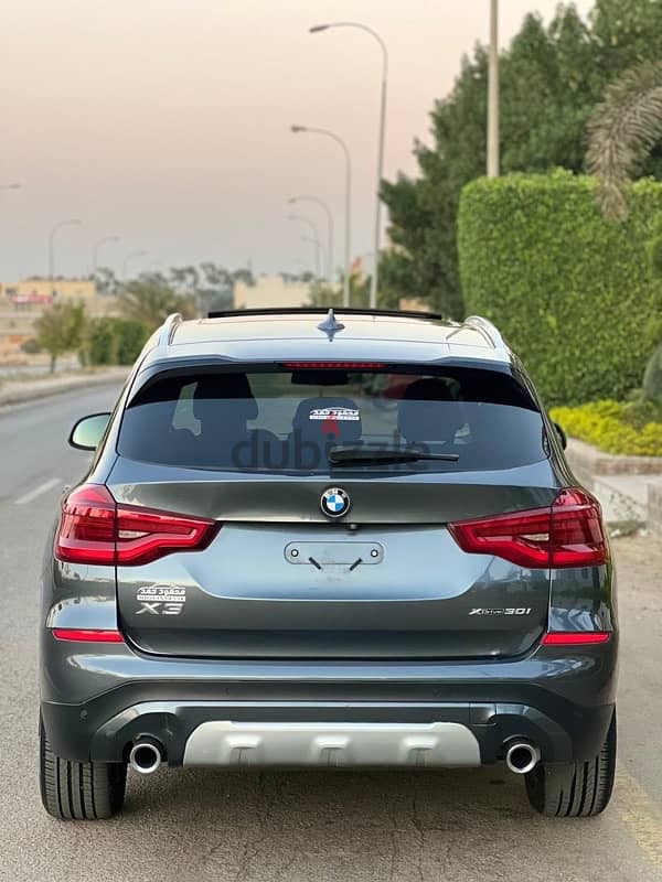 bmw x3 2019 بحالة الزيرو فابريكا بالكامل 11