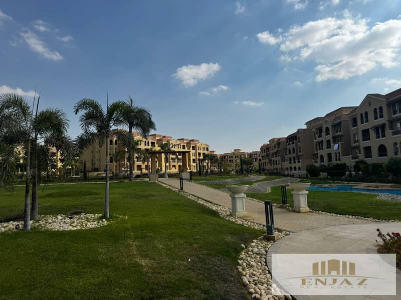 villa for sale in Maadi View, Townhouse, immediate handover, central park view, AREA ( 270 sq ) 1