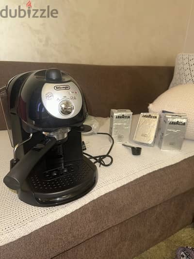 delonghi coffe machine non used