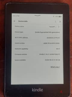 Kindle Paperwhite (10th generation) 32GB - كيندل 0