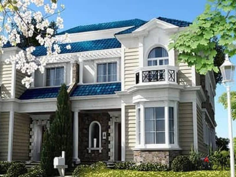 Villa for sale in October, Mountain View, in installments over 9 years, at a special price and the lowest down payment 6